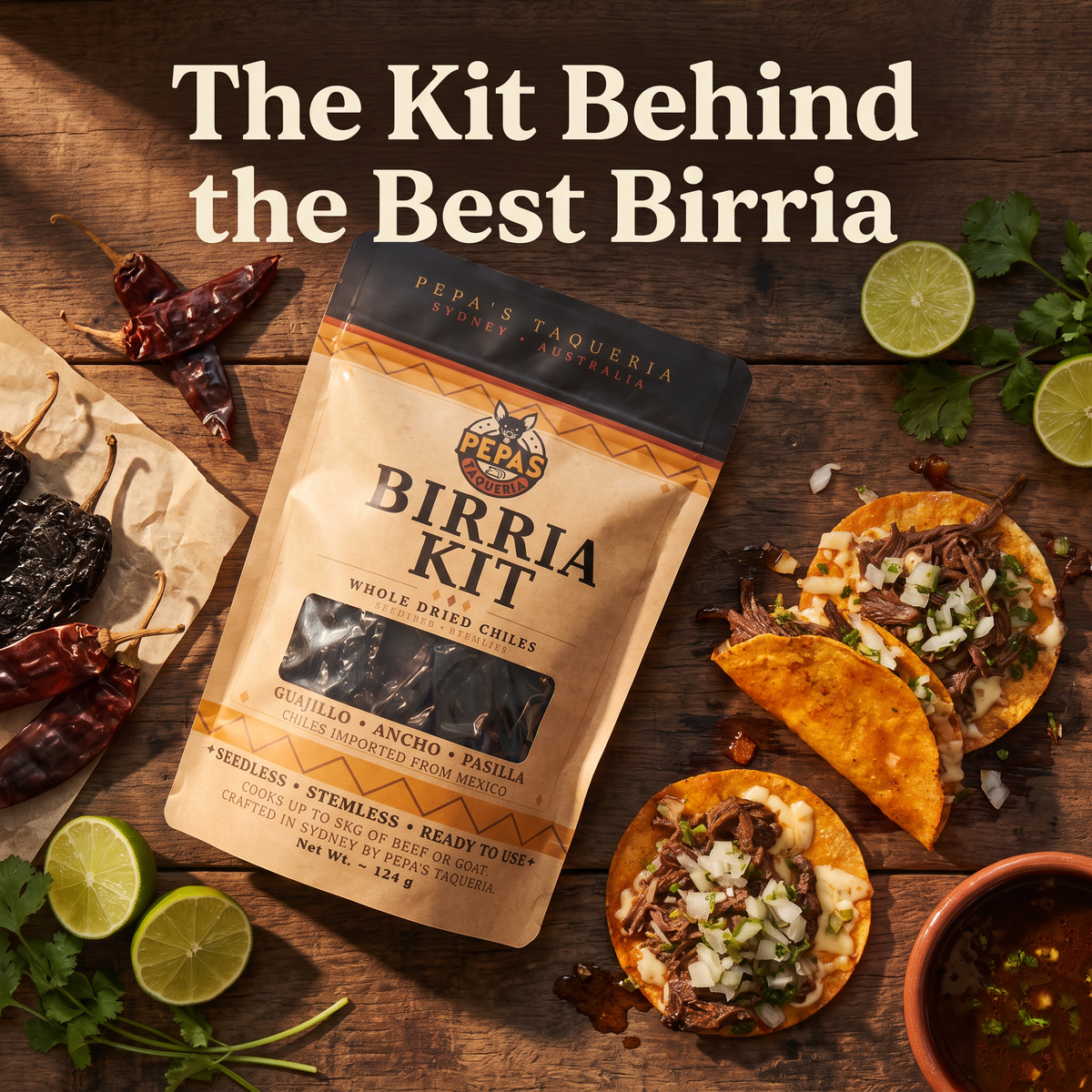 Pepas Birria Kit 🌶️